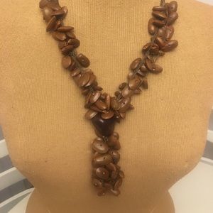 Wooden Beaded Necklace